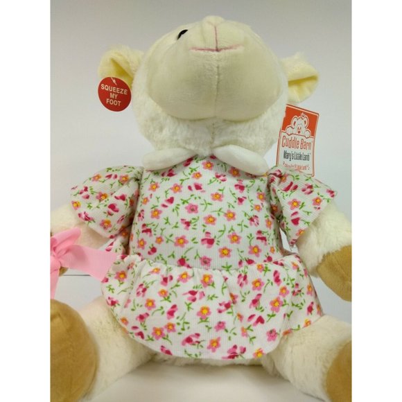 Cuddle Barn "Mary's Little Lamb" Musical Moving 10" Stuffed Plush Toy - No Cane - Picture 8 of 12